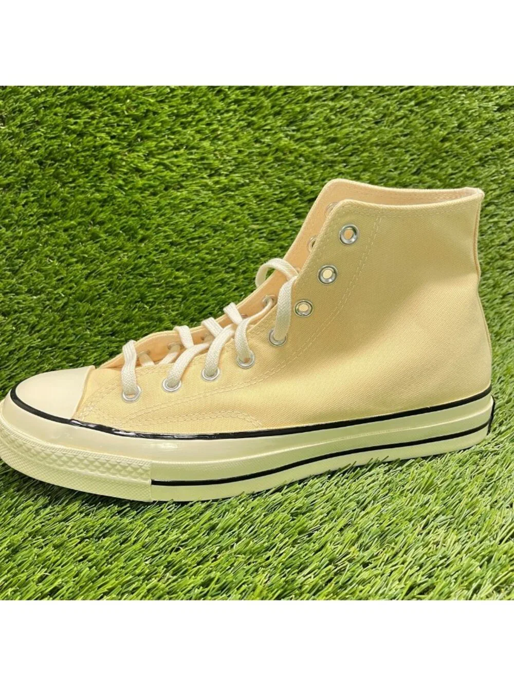 Converse Chuck Taylor All Star 70 Hi Mens Size 10 Grey Lemon Shoes Sneakers
